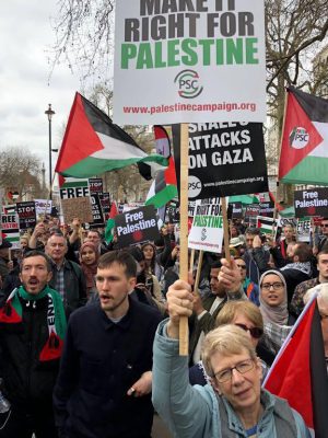 راهپیمایی مردم لندن در حمایت از فلسطین (Pro-Palestinian Rally In London)