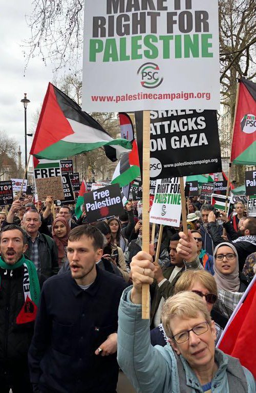 راهپیمایی مردم لندن در حمایت از فلسطین (Pro-Palestinian Rally In London)