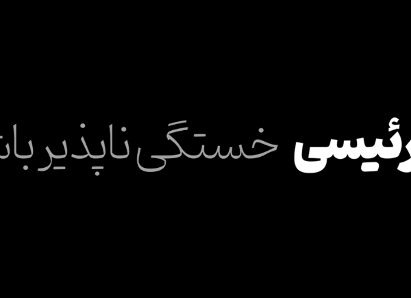 مثل رئیسی(خستگی ناپذیرباش)